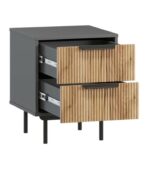 Tủ Đầu Giường Levante Xám Chì - 1 - Ảnh 3