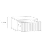 Tủ Đầu Giường Levante Trắng - 2 - Ảnh 9