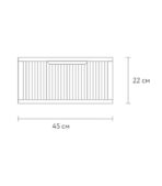 Tủ Đầu Giường Levante Xám Chì - 2 - Ảnh 10