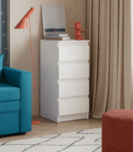 Tủ Ngăn Kéo Essen Trắng - 1 - Ảnh 2