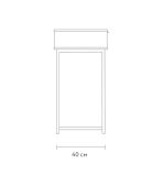 Bàn Làm Việc Travis Nâu Đỏ Đất Nung - 1 - Ảnh 7