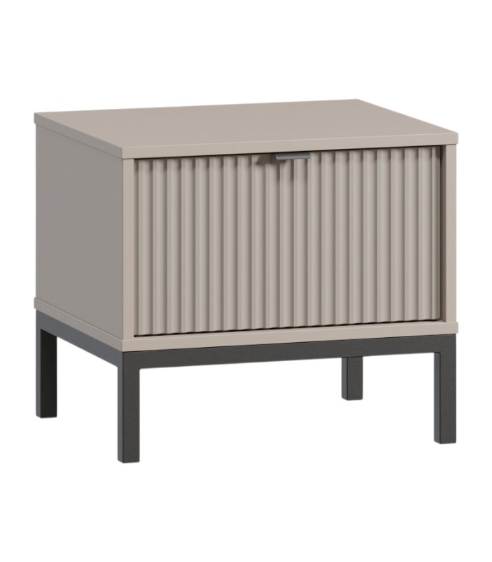 1 (1) Tủ Đầu Giường Travis Cà Phê Sữa - 1 - Ảnh 1