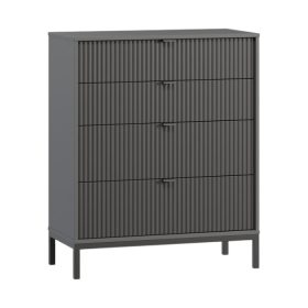 Tủ Ngăn Kéo Travis Xám Chì - 1