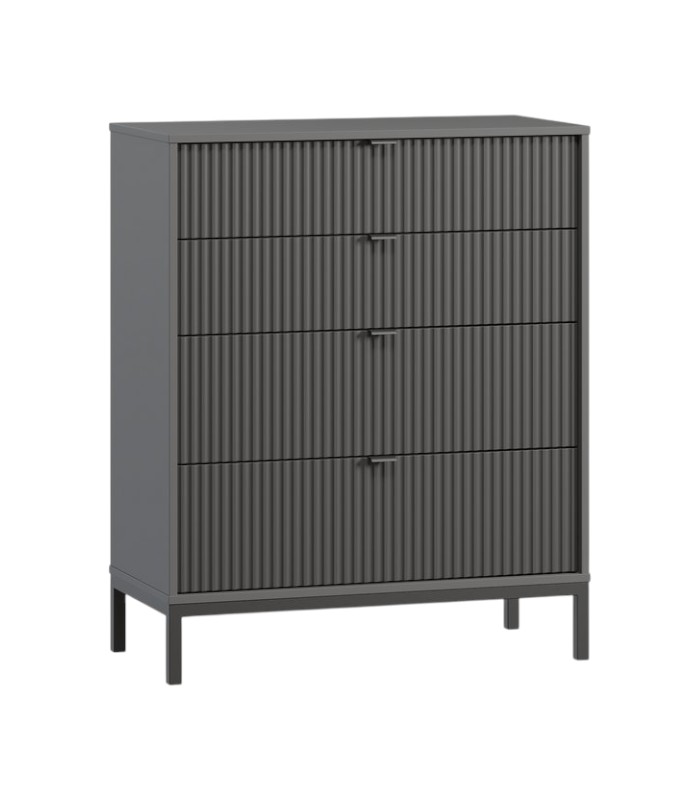 1 (1) Tủ Ngăn Kéo Travis Xám Chì - 1 - Ảnh 1