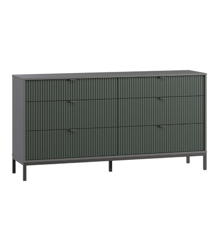 1 (1) Tủ Ngăn Kéo Travis Xanh Đậm Rừng Nhiệt Đới - 2 - Ảnh 1