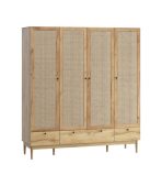 Tủ Quần Áo Roshal Wood Vân Gỗ - 4