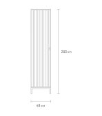 Tủ Quần Áo Travis Xanh Đậm Rừng Nhiệt Đới - 1 - Ảnh 7