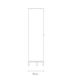 Tủ Quần Áo Travis Xanh Đậm Rừng Nhiệt Đới - 3 - Ảnh 5