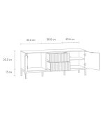 Tủ Tivi Travis Xanh Đậm Rừng Nhiệt Đới - 1 - Ảnh 5