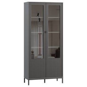 Tủ Trưng Bày Travis Xám Chì - 1