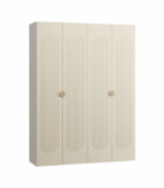 Tủ Quần Áo Lumi Trắng Kem -4