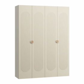 Tủ Quần Áo Lumi Trắng Kem -4