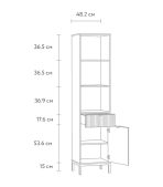 Kệ Trang Trí Travis Cà Phê Sữa - 1 - Ảnh 6