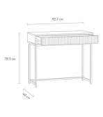 Bàn Làm Việc Travis Cà Phê Sữa - 1 - Ảnh 9