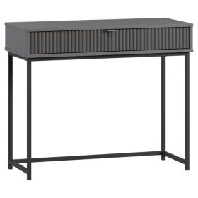 Bàn Làm Việc Travis Xám Chì - 1