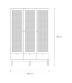Tủ Quần Áo Roshal Wood Vân Gỗ - 3 - Ảnh 9