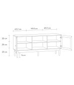 Tủ Tivi Roshal Wood Vân Gỗ - 3 - Ảnh 7