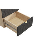 Tủ đầu giường Mont Blanc Fancy Xám Chì-1 - Ảnh 2