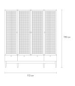 Tủ Quần Áo Roshal Wood Vân Gỗ - 4 - Ảnh 9