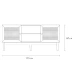 Tủ Tivi Roshal Wood Vân Gỗ - 3 - Ảnh 8