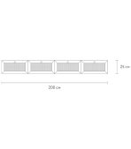 Tủ Tivi Roshal Wood Vân Gỗ - 6 - Ảnh 8