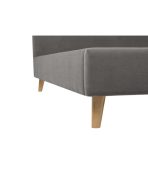 Giường Lightsy Nhung 140 Ultra Gray - Ảnh 6