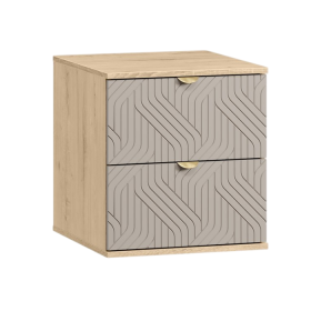 Tủ đầu giường Mont Blanc Fancy Cà Phê Sữa-1