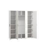 Tủ Quần Áo Shelton Trắng-4 - Ảnh 2