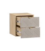 Tủ đầu giường Mont Blanc Fancy Cà Phê Sữa-1 - Ảnh 3