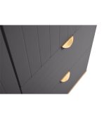 Tủ quần áo Mont Blanc Line Xám Chì-2 - Ảnh 4