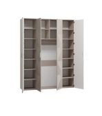 Tủ Quần Áo Shelton Cà Phê Sữa-4.1 - Ảnh 2