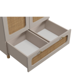 Tủ Quần Áo trẻ em Lindo Cà Phê Sữa- 1 - Ảnh 4