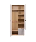 Tủ quần áo Mont Blanc Line Cà Phê Sữa-2 - Ảnh 2