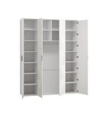 Tủ Quần Áo Shelton Trắng-4.1 - Ảnh 2