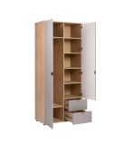 Tủ quần áo Mont Blanc Line Cà Phê Sữa-2 - Ảnh 3