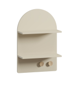 Kệ treo tường Archie Trắng kem-1