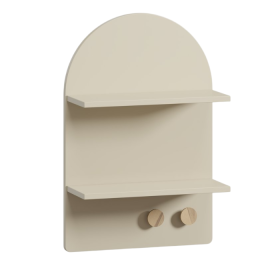 Kệ treo tường Archie Trắng kem-1