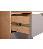 Tủ quần áo Mont Blanc Line Cà Phê Sữa-2 - Ảnh 5