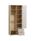 Tủ quần áo Mont Blanc Line Cà Phê Sữa-2 - Ảnh 4