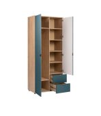 Tủ quần áo Mont Blanc Line Xanh Ngọc Navy-2 - Ảnh 4