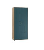 Tủ quần áo Mont Blanc Line Xanh Ngọc Navy-2