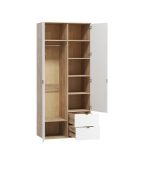 Tủ quần áo Mont Blanc Line Trắng-2 - Ảnh 2