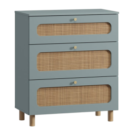 Tủ ngăn kéo trẻ em Lindo Xanh Dương Nhạt- 1