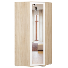 Tủ góc L Stella Màu Gỗ Sồi -1