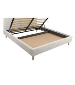 Giường Lightsy Nhung 180 Xám Clarins - Ảnh 8