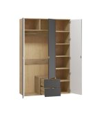 Tủ quần áo Mont Blanc Line Xám Chì-3 - Ảnh 2