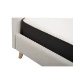 Giường Lightsy Nhung 160 Xám Clarins - Ảnh 5