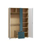 Tủ quần áo Mont Blanc Line Xanh Ngọc Navy-3 - Ảnh 2