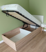 Giường Stella Màu Gỗ Sồi- 90 - Ảnh 7