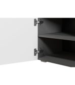 Tủ Tivi Shelton Xám Chì-2 - Ảnh 4